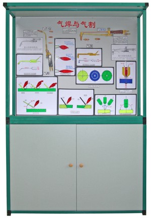 焊工、铆工工艺学示教陈列柜
