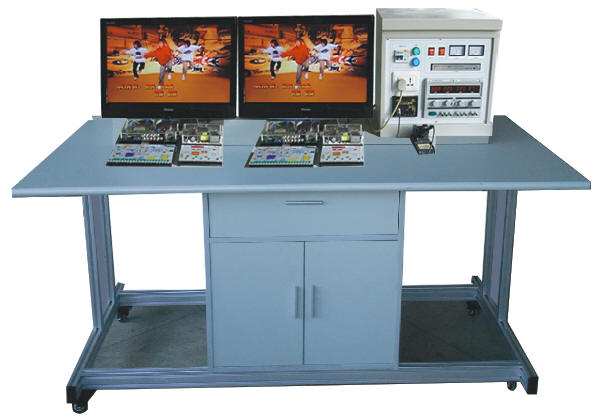 液晶电视、DVD组装调试与维修技能实训台（铝合金桌子）