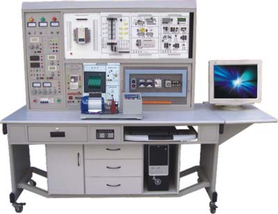 工业自动化综合实训装置（PLC+变频器+触摸屏+单片机）