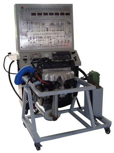 桑塔纳3000AYJ电控发动机拆装运行实训台
