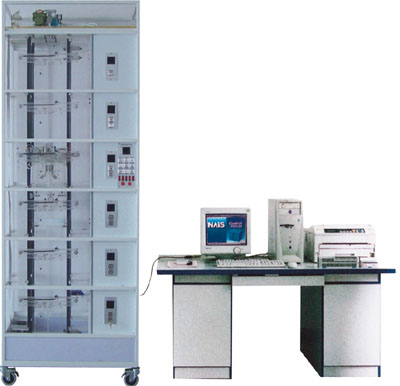 六层透明仿真教学电梯模型